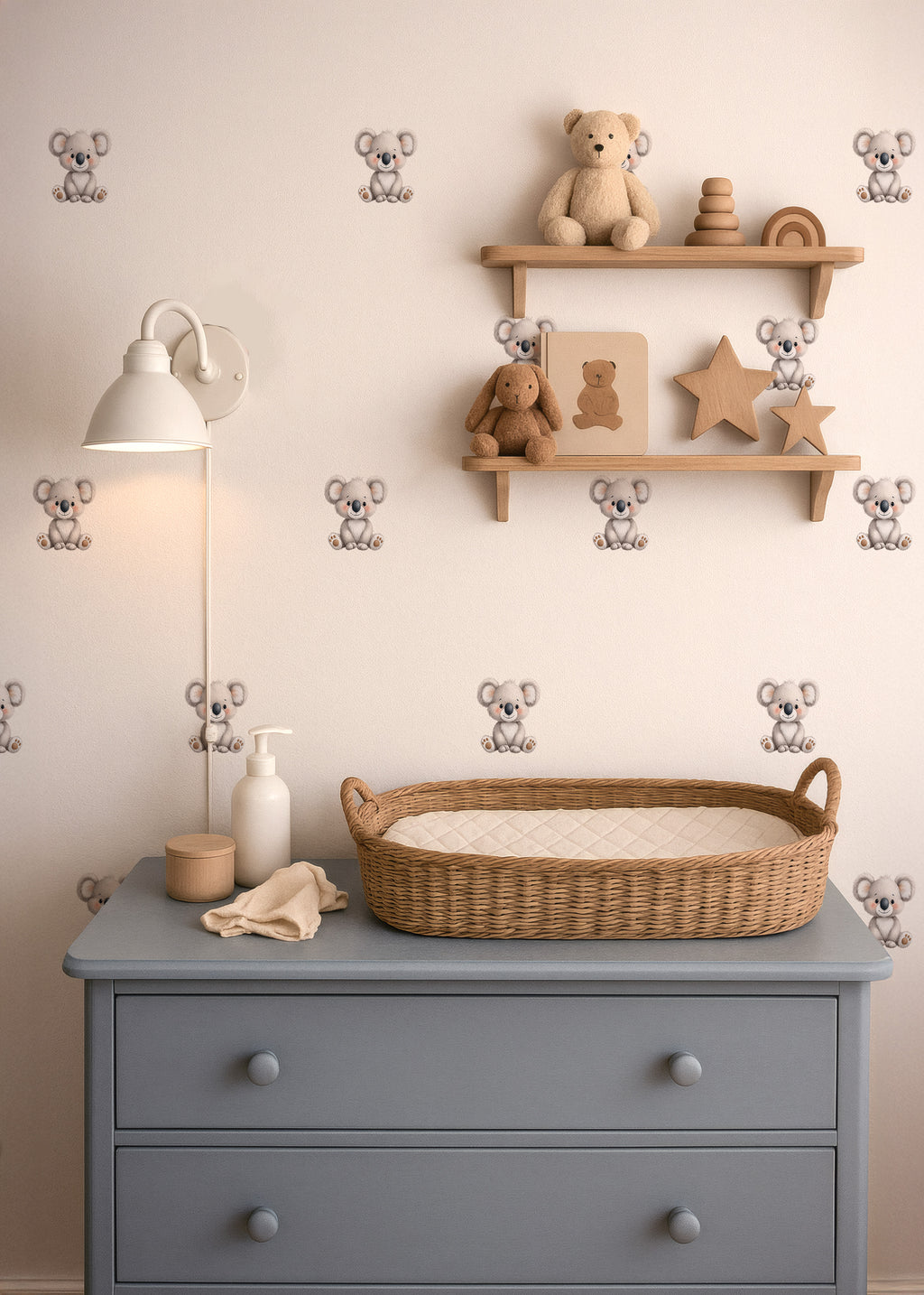 Cute Koala Bear Wall Decals