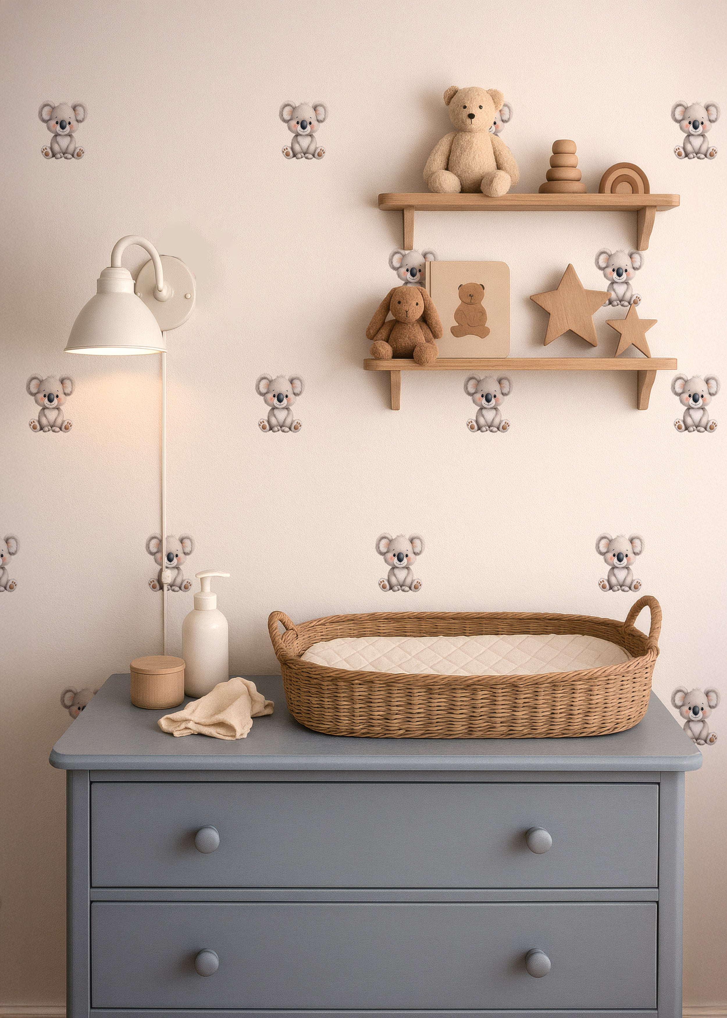 Cute Koala Bear Wall Decals