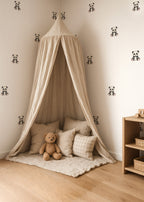 Cute Panda Bear Wall Decals