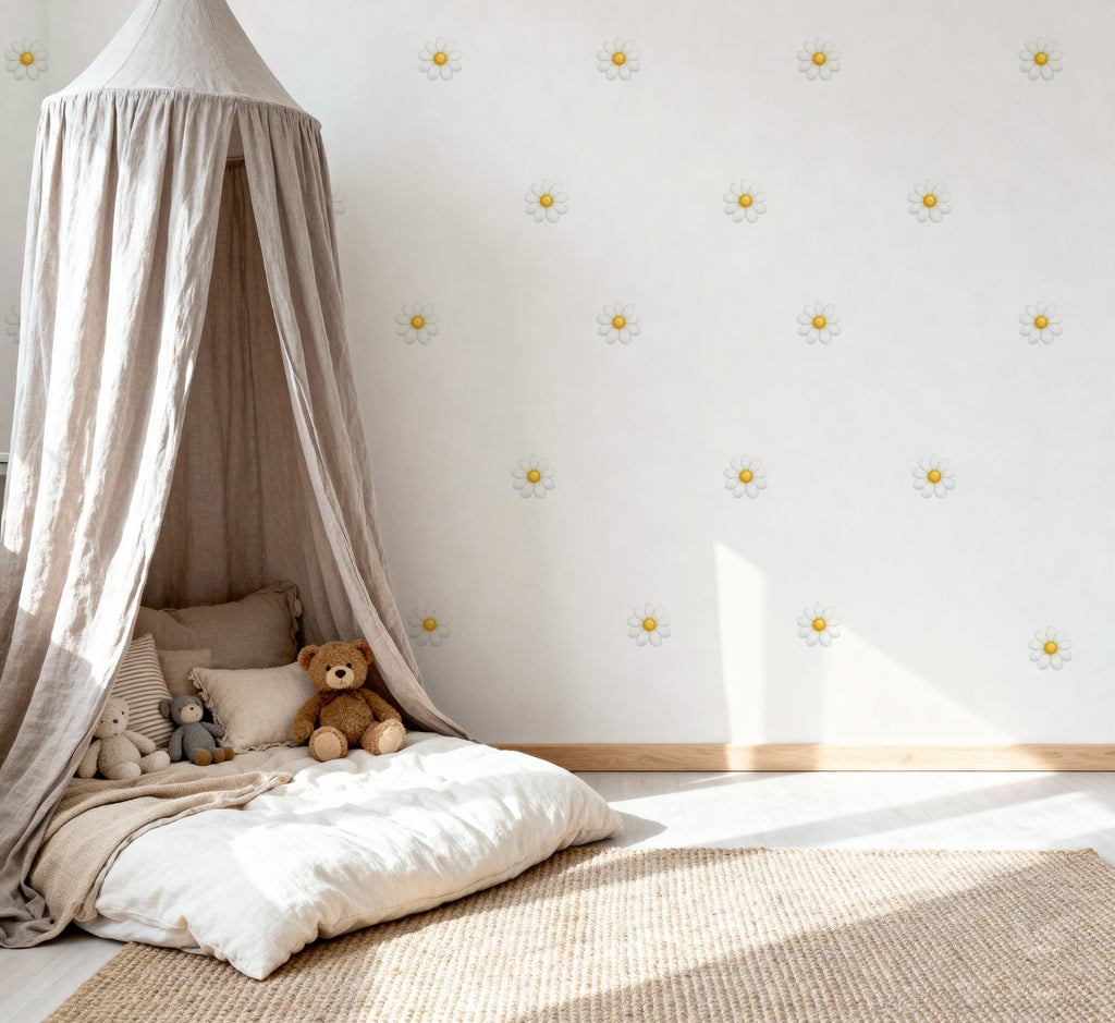 Daisy Flower Wall Decals
