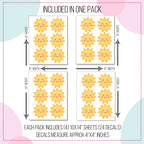 Happy Suns Wall Decals