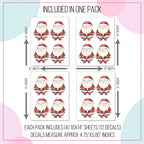 Cute Santa Wall Decals