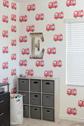 Red Firetruck Wall Decals