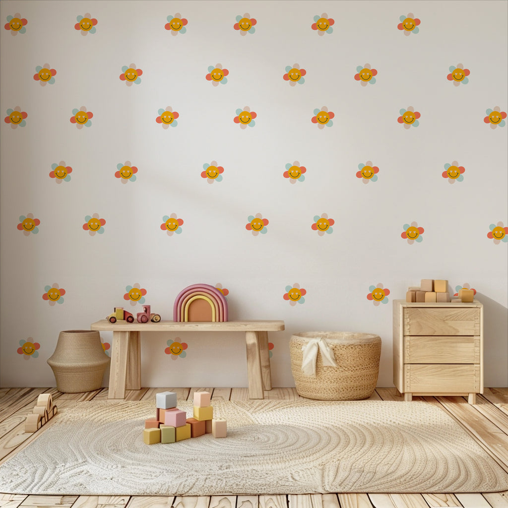 Groovy Daisy Wall Decal