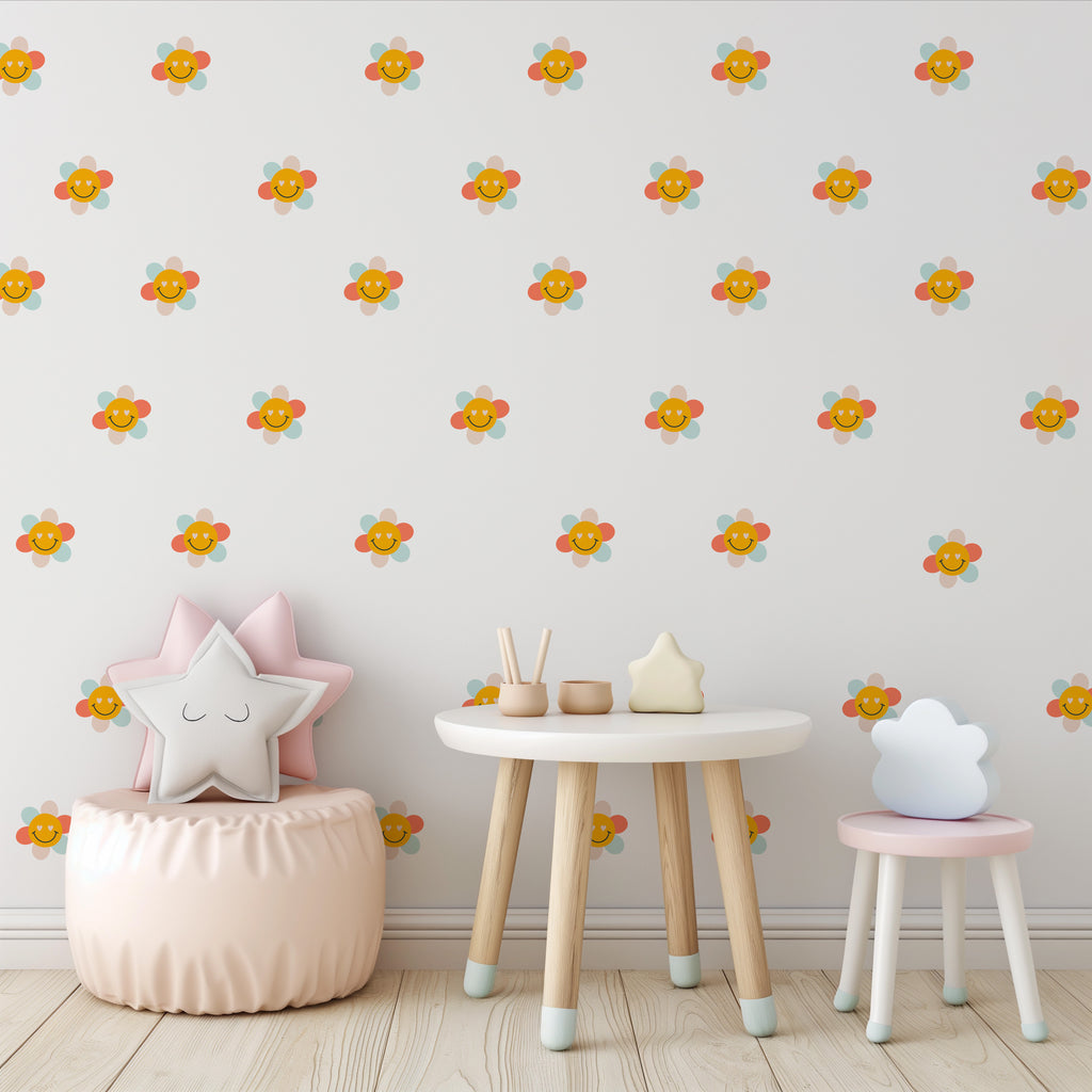 Groovy Daisy Wall Decal