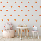 Groovy Heart Wall Decals
