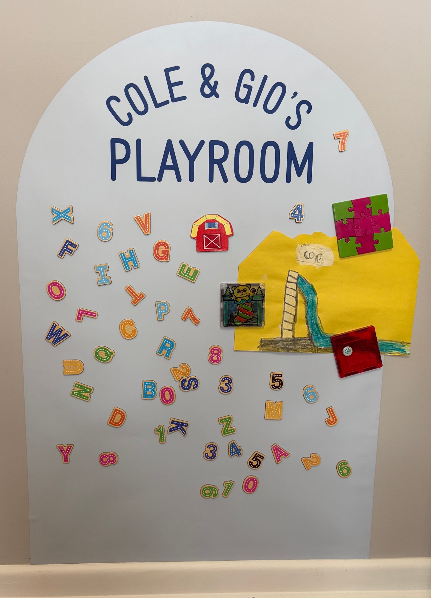 Personalized Playroom Magnet Magic Arch