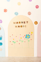LARGE Magnet Magic Wall  - Removable Damage-Free Magnetic Wall