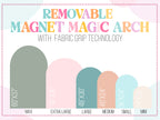 LARGE Magnet Magic Wall  - Removable Damage-Free Magnetic Wall