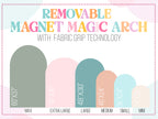 LARGE Magnet Magic Wall  - Removable Damage-Free Magnetic Wall