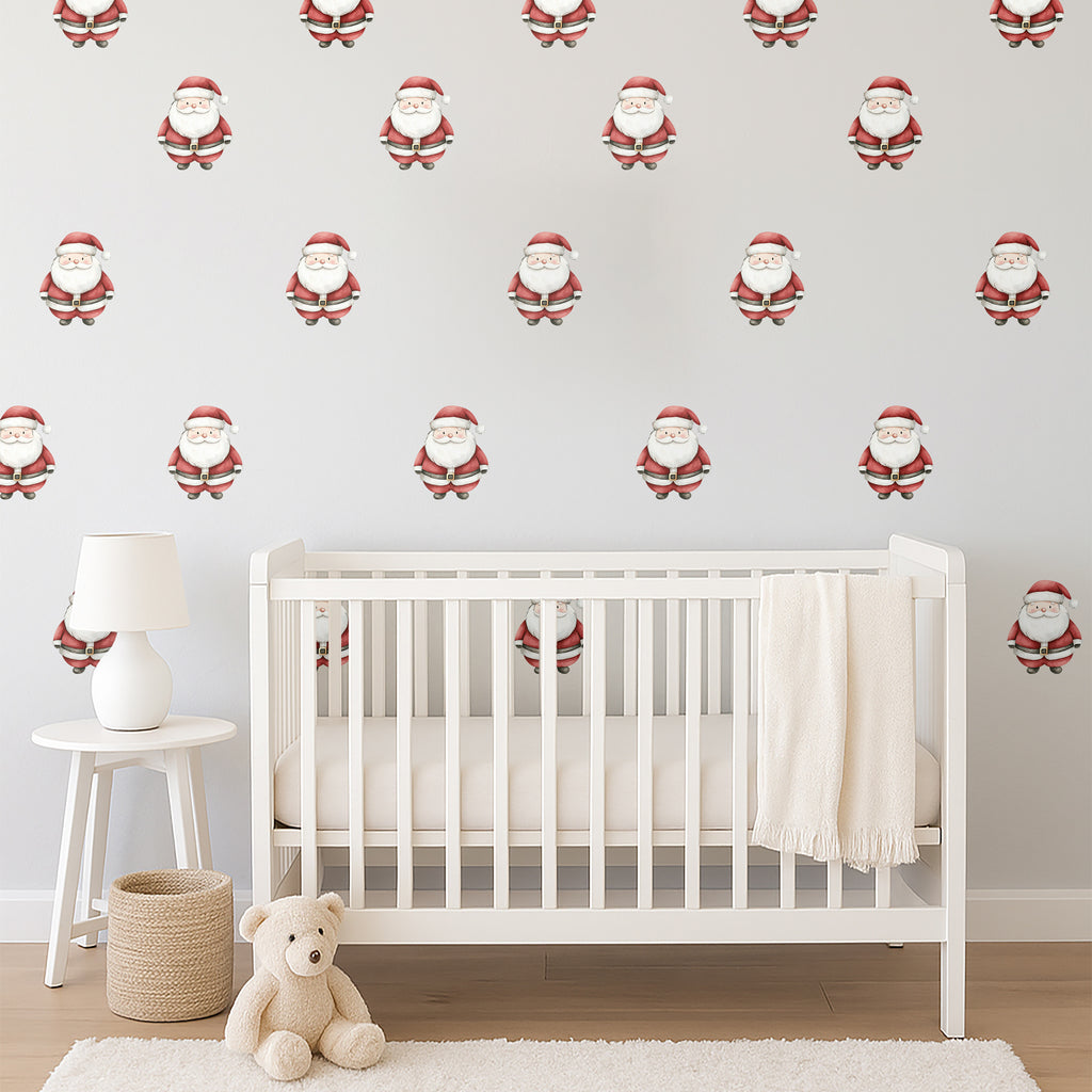 Cute Santa Wall Decals