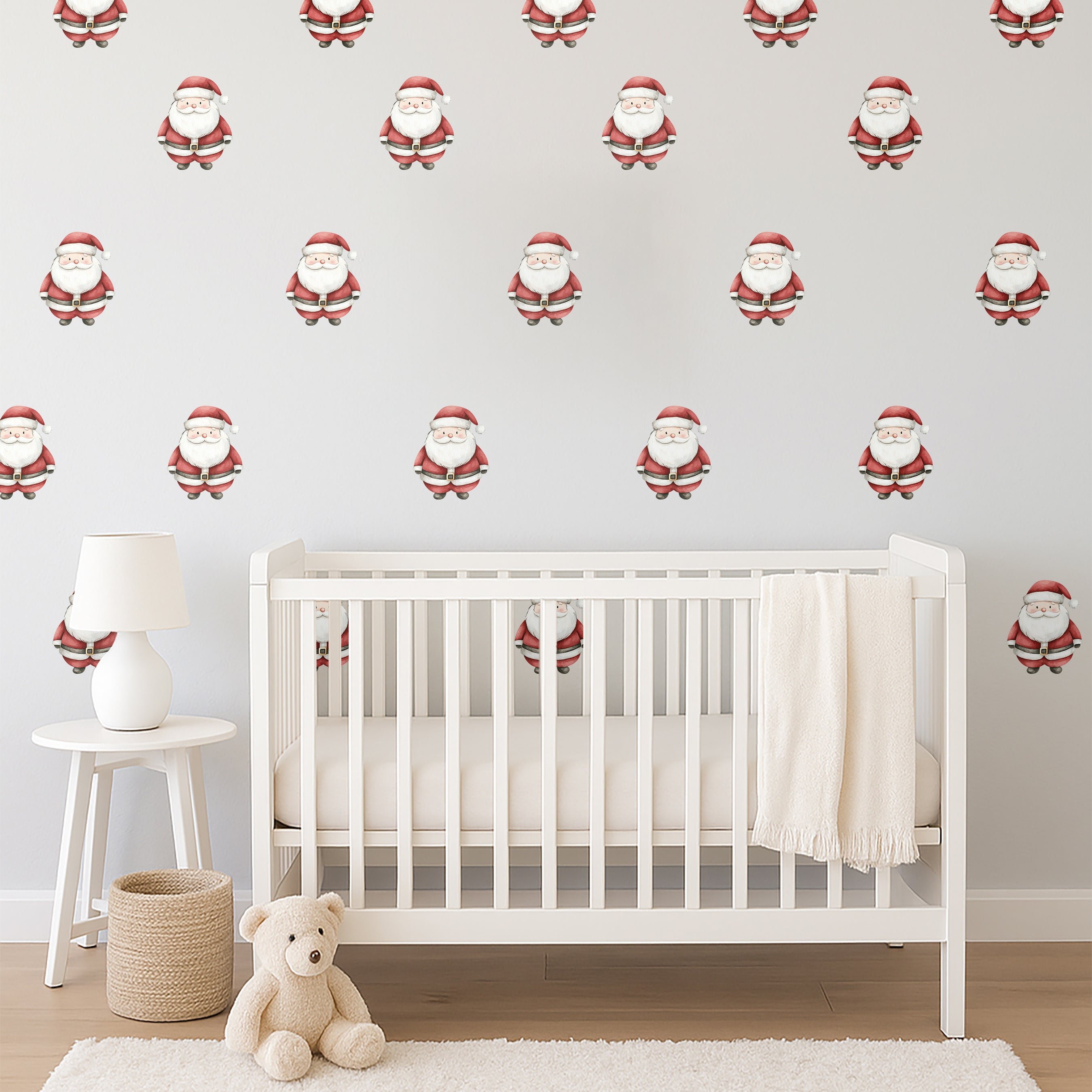 Cute Santa Wall Decals