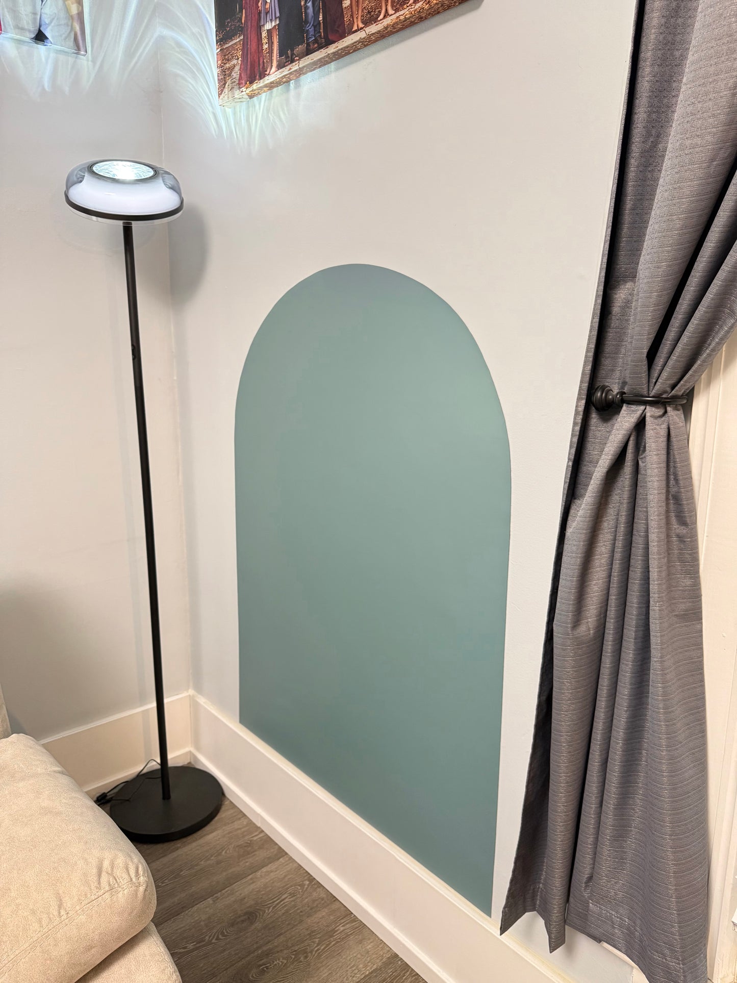 NEW REMOVABLE Magnet Magic Arch - With Fabric-Grip Technology - Damage-Free Magnetic Wall Decal for Kids, Wall Decal