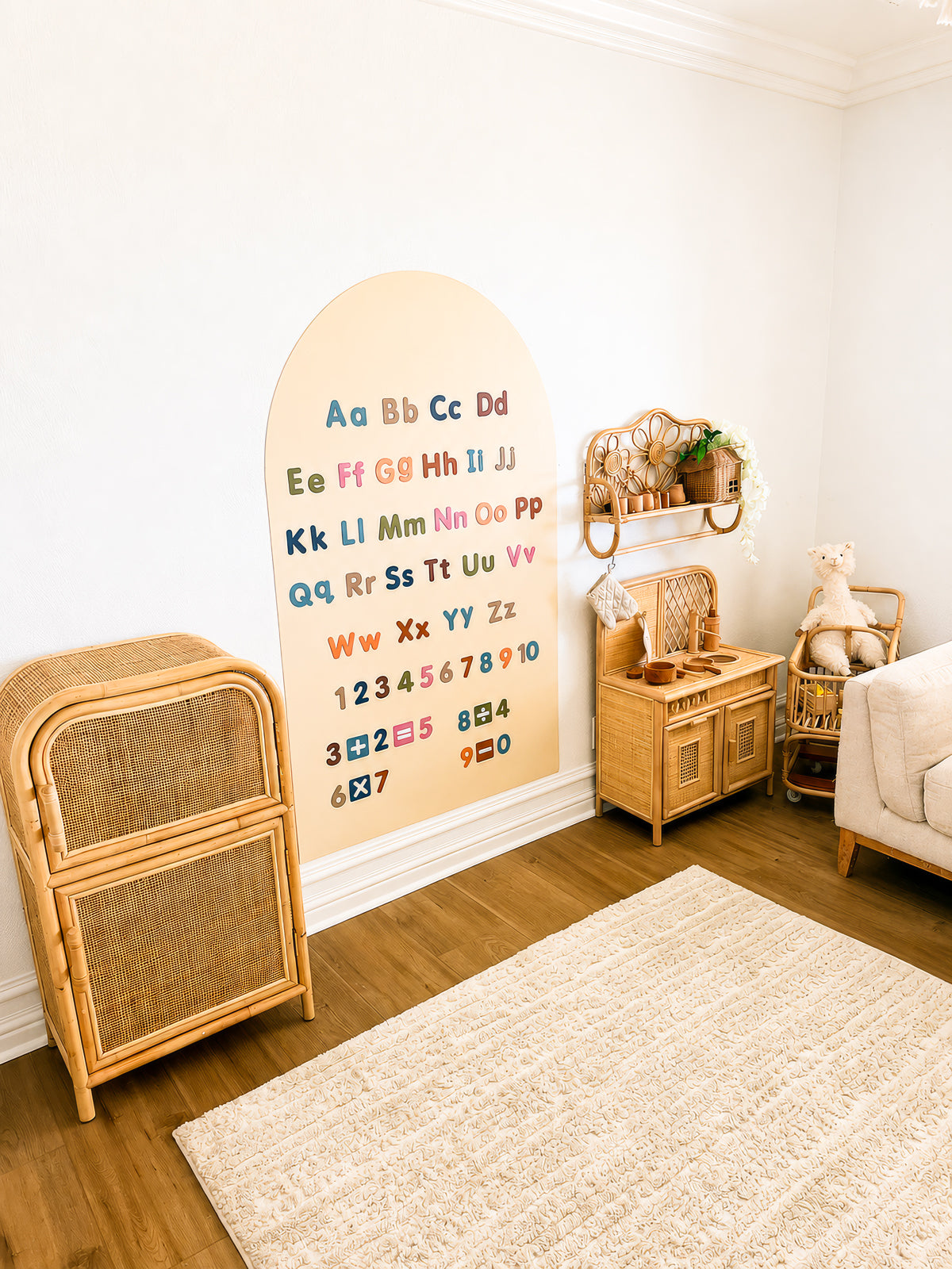 Alphabet Magnet Set - ABC Letters For Magnet Magic Wall & More