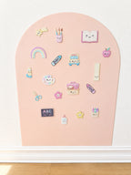 Pastel School Magnet Set - Back To School Magnets For Magnet Magic Wall & More