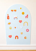 Groovy Girl Magnet Set - Fun Kids Magnets For Magnet Magic Wall & More