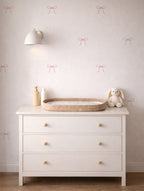 Pink Coquette Bow Wall Decals