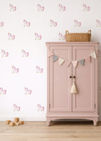 Pastel Heart Unicorn Wall Decals