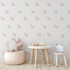 Pastel Heart Unicorn Wall Decals