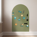 Boys Magnet Set - Fun Kids Magnets For Magnet Magic Wall & More