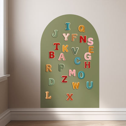 Alphabet Magnet Set - ABC Letters Decorative Magnets, Magnets for Magnet Magic Arch , Play wall Magnets, Educational