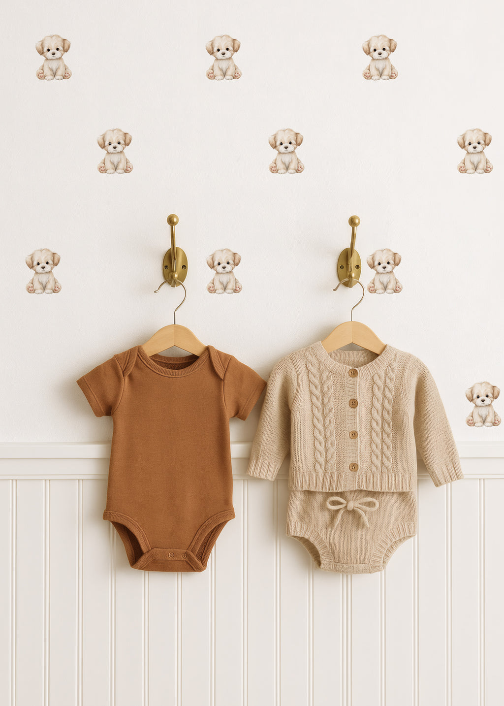 Plush Puppy Wall Decals