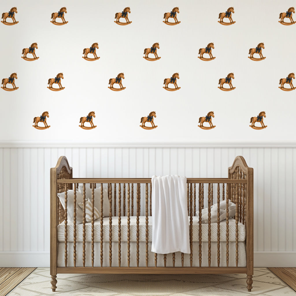 Rocking Horse Wall Decals
