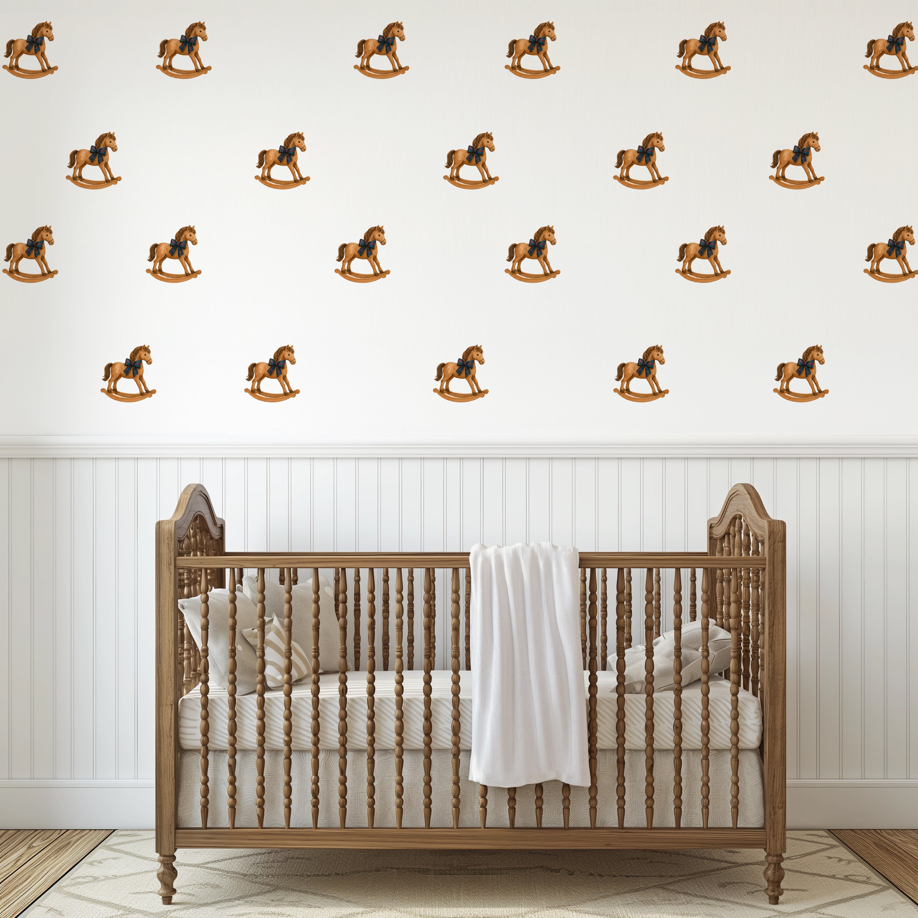 Rocking Horse Wall Decals