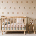 Sage Bow Bear Wall Decals