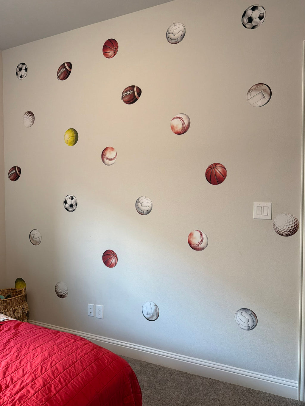 Sports Balls Wall Decals