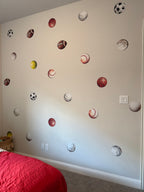 Sports Balls Wall Decals