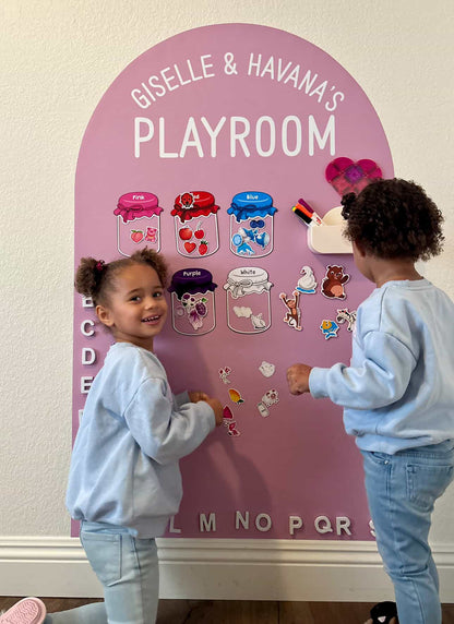 Personalized Playroom Magnet Magic Arch