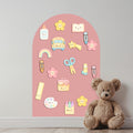 Pastel School Magnet Set - Back To School Magnets For Magnet Magic Wall & More