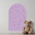 Pink Bubble Letters Alphabet Magnet Set - ABC Letters For Magnet Magic Wall & More