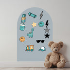 Boys Magnet Set - Fun Kids Magnets For Magnet Magic Wall & More