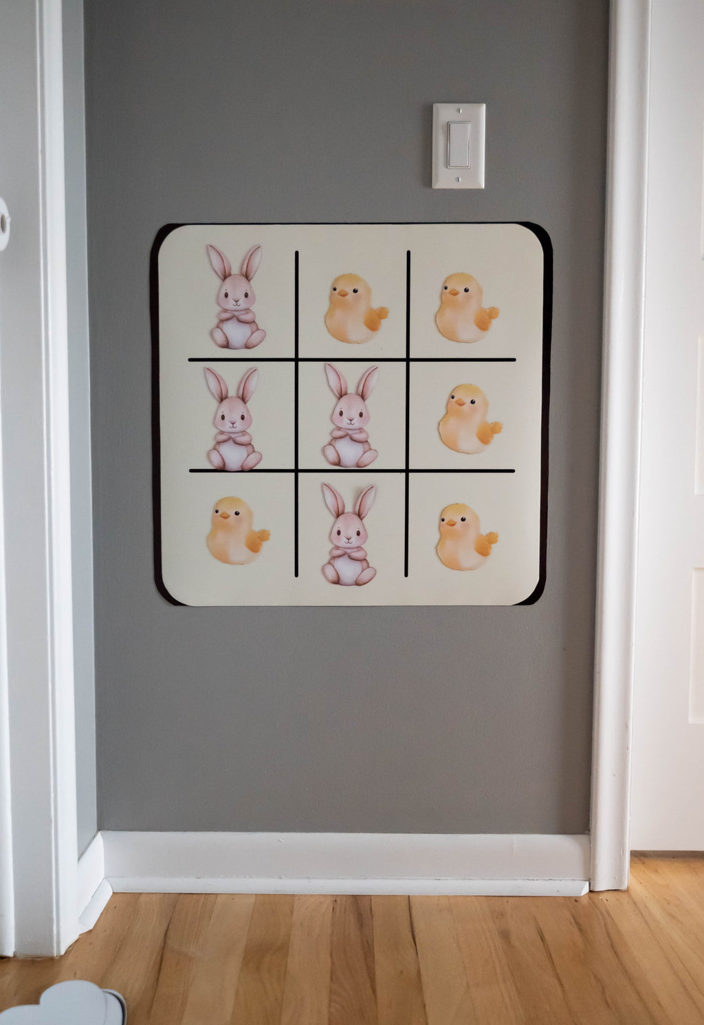 Magnet Magic Neutral Tic Tac Toe Board