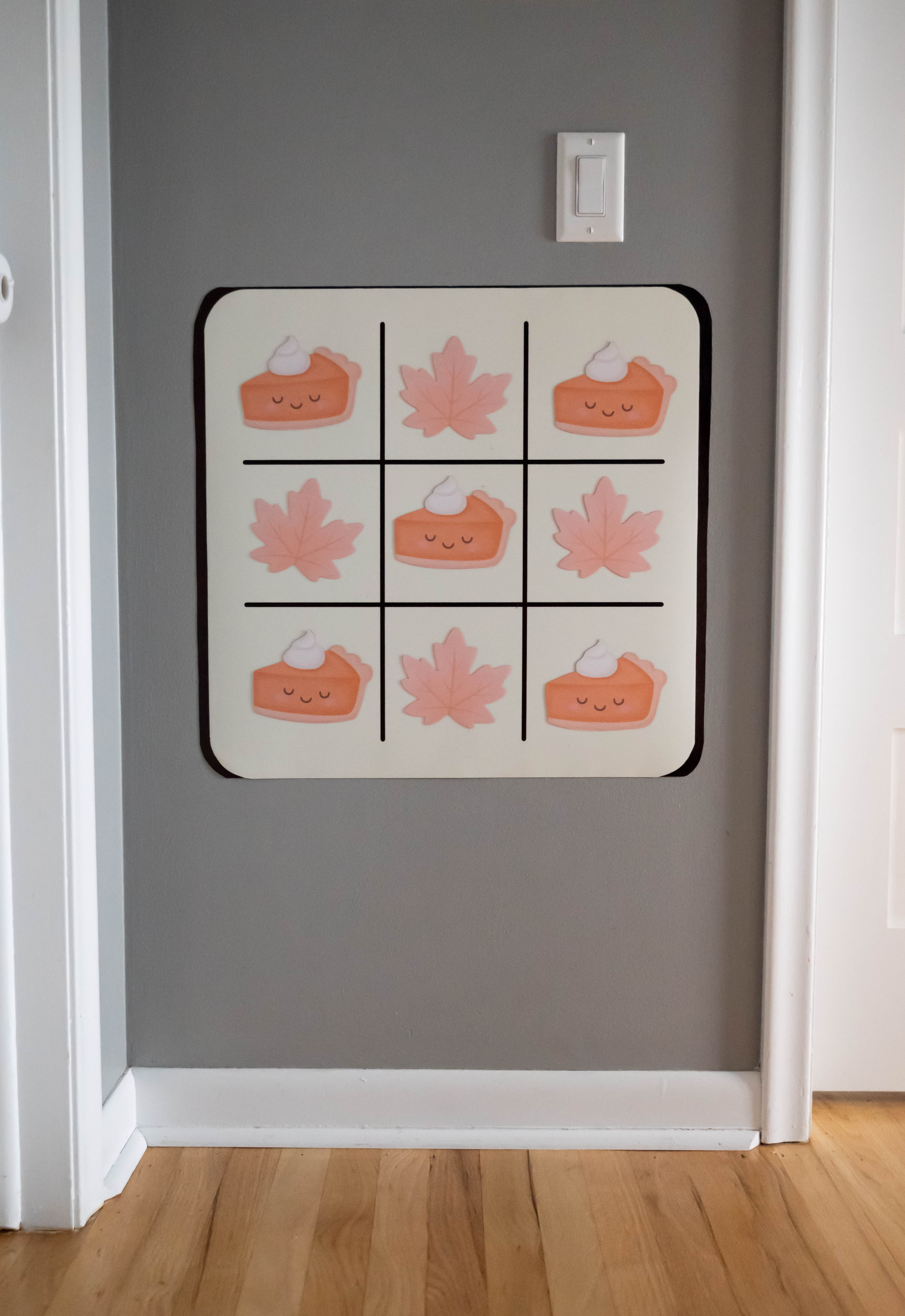Magnet Magic Neutral Tic Tac Toe Board