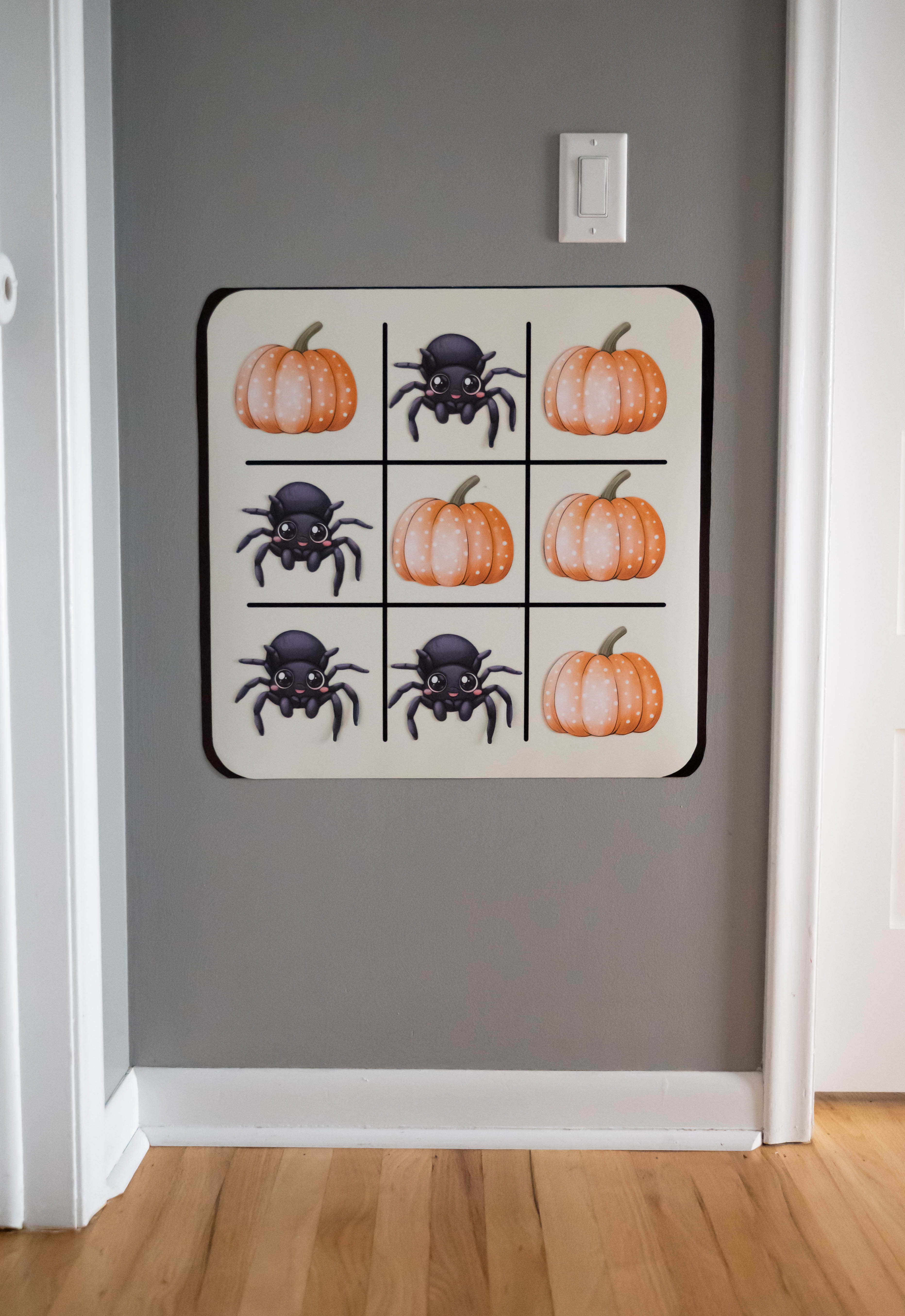 Magnet Magic Neutral Tic Tac Toe Board