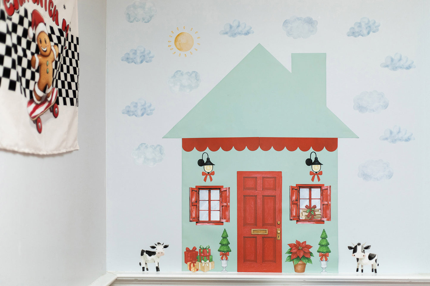 Magnet Magic Magnetic House Wall Decal for Kids