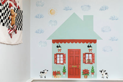 Magnet Magic Magnetic House Wall Decal for Kids