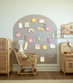 Pastel School Magnet Set - Back To School Magnets For Magnet Magic Wall & More