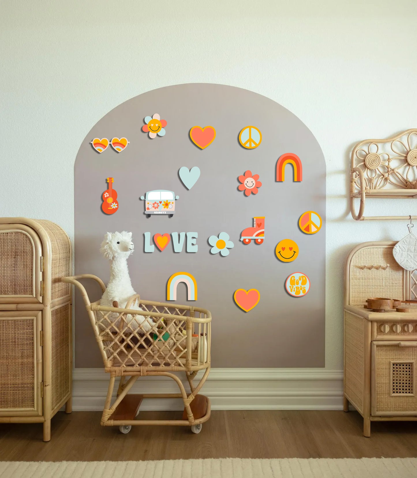 Girls Magnet Set - Fun Kids Decorative Magnets, Magnets for Magnet Magic Arch, Play wall