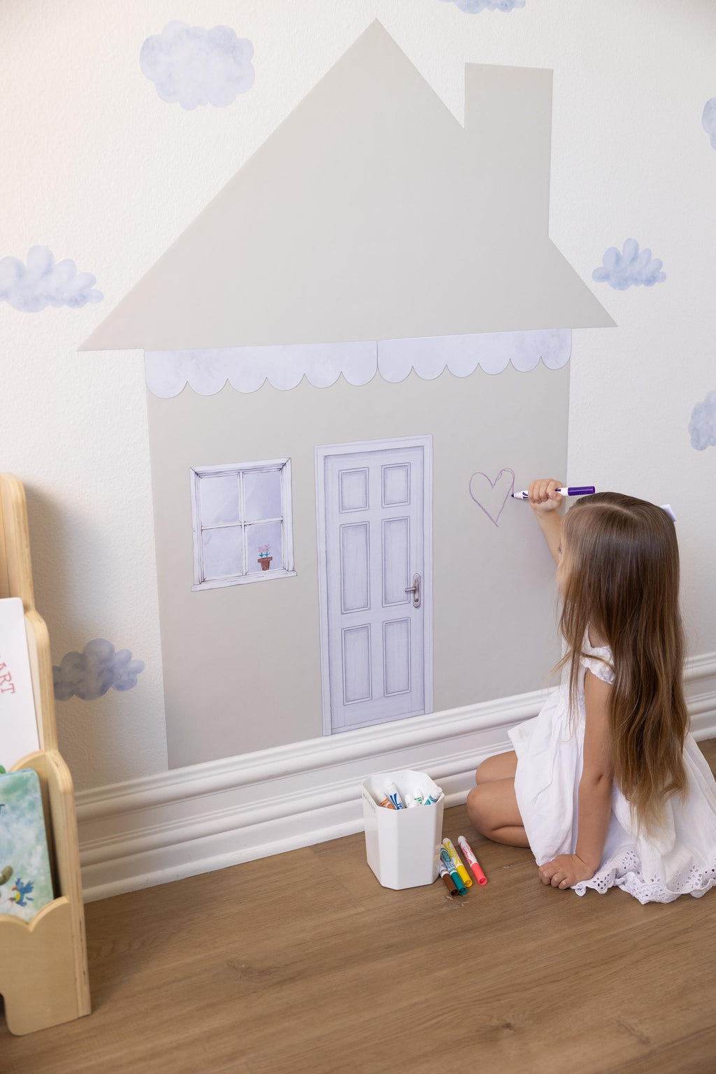 Magnet Magic Magnetic House Wall Decal for Kids
