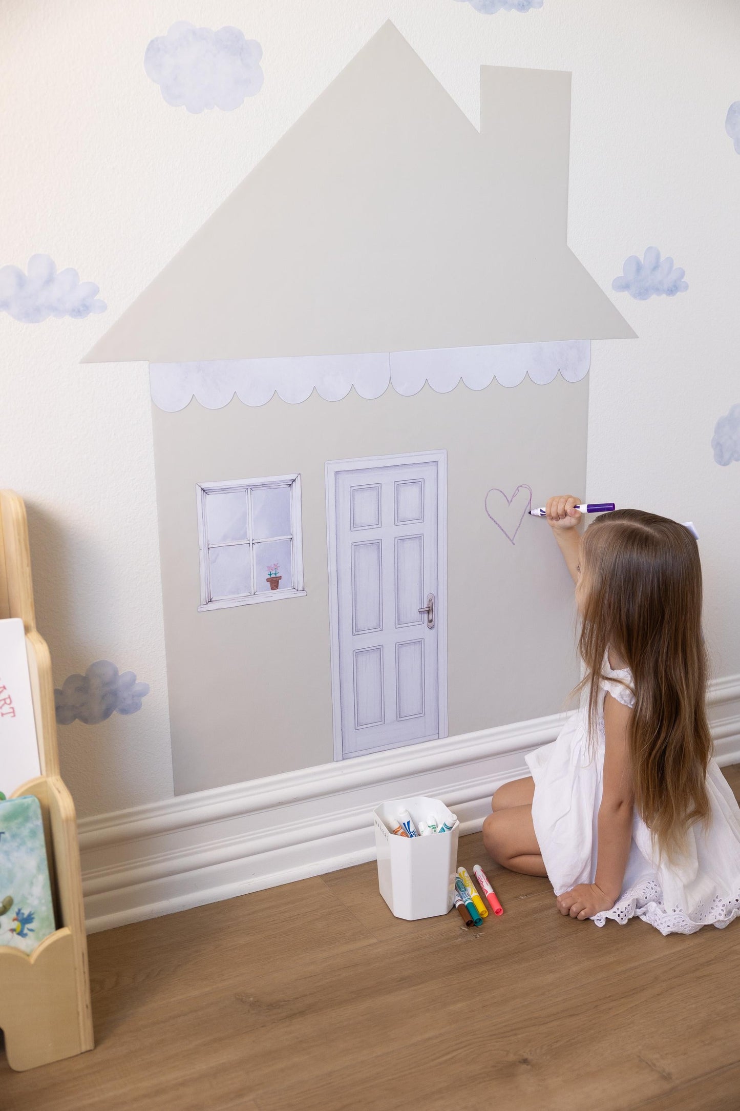 Magnet Magic Magnetic House Wall Decal for Kids