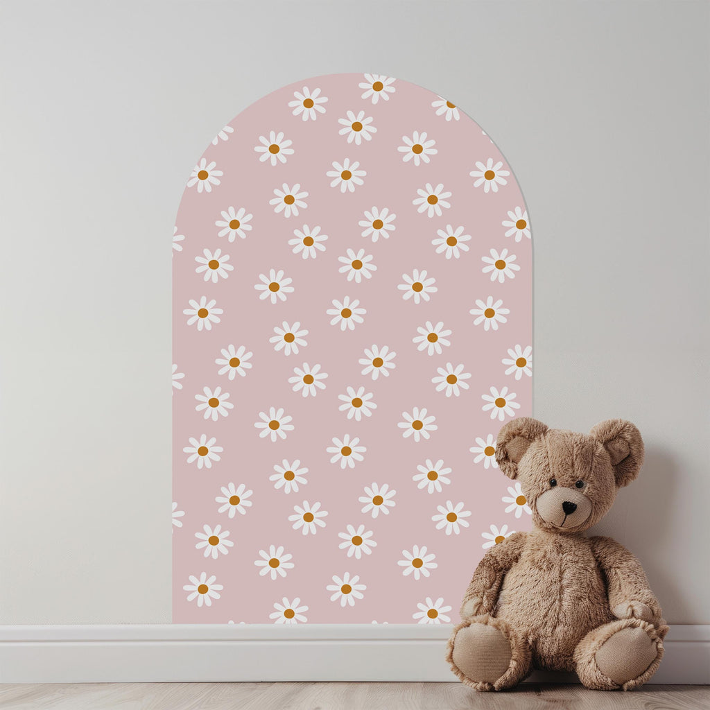 Magnet Magic Wall- Pink Daisy Floral