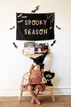 Halloween Banner, Happy Halloween, Halloween Decor, Halloween Wall Art