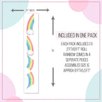 Large Rainbow Wall Decal