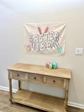 Fabric Tapestry Banner, Easter Vibes, Kids Wall Art Room Decor, Children's Wall Art