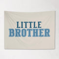 Fabric Tapestry Banner, Little Brother , Kids Wall Art Room Decor, Children's Wall Art
