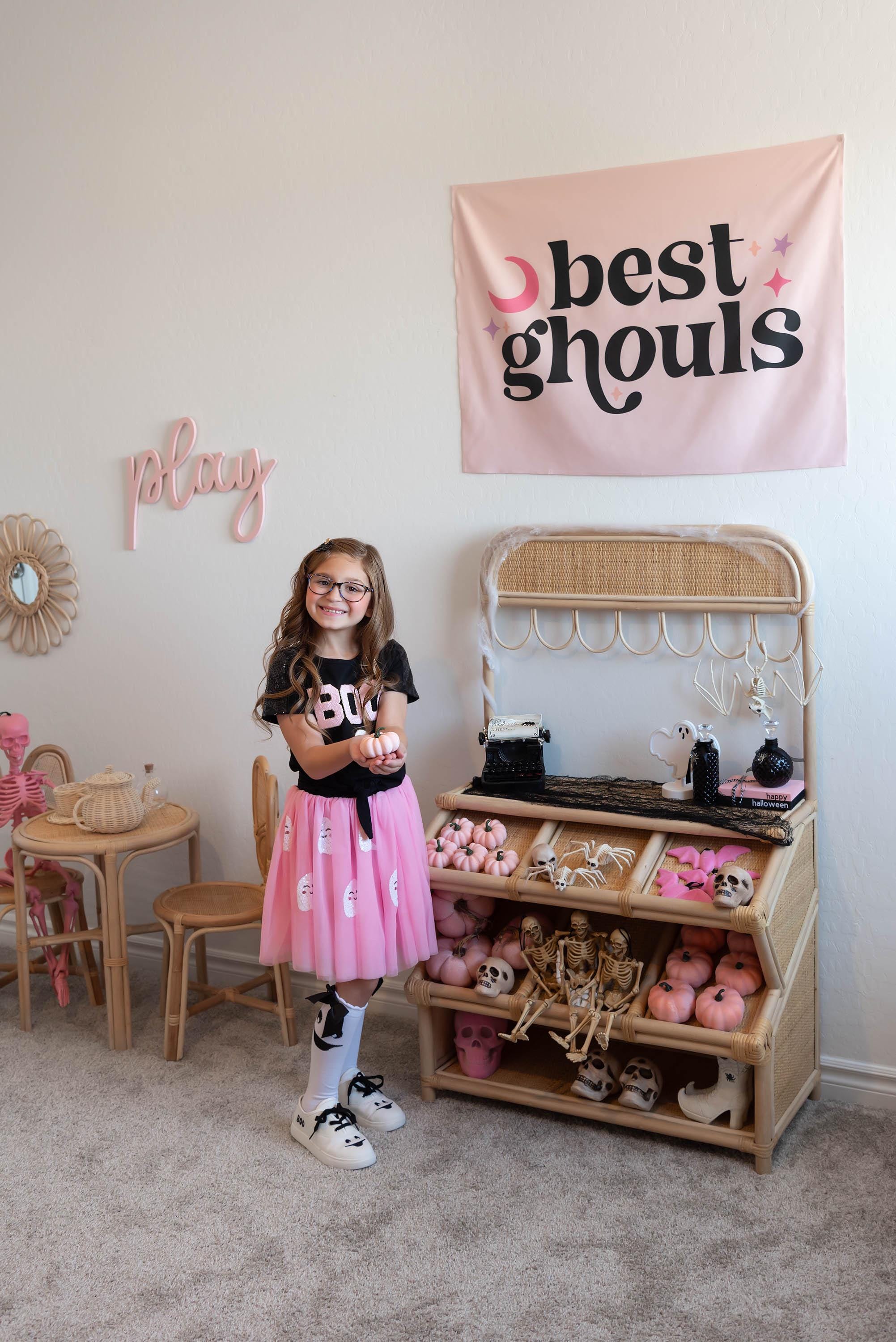 Halloween Banner, Best Ghouls, Halloween Decor, Halloween Wall Art